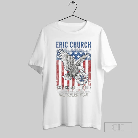 Eric Church Free The Machine Tour 2025 Eagle