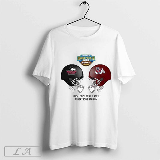 Famous Idaho Potato Bowl Ncaa 2024 2025 Bowl Games Northern Illinois Vs Fresno State At Albertsons Stadium Ladys Cropped