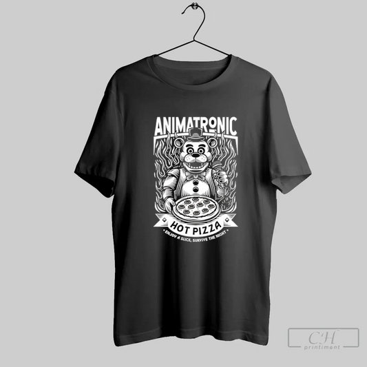 Five Nights At Freddys Animatronic Hot Pizza Enjoy A Slice Survive The Night