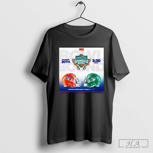 Florida Gators Vs Tulane Green Wave Gasparilla Bowl Dec 20th Raymond James Stadium Tampa Fl Poster