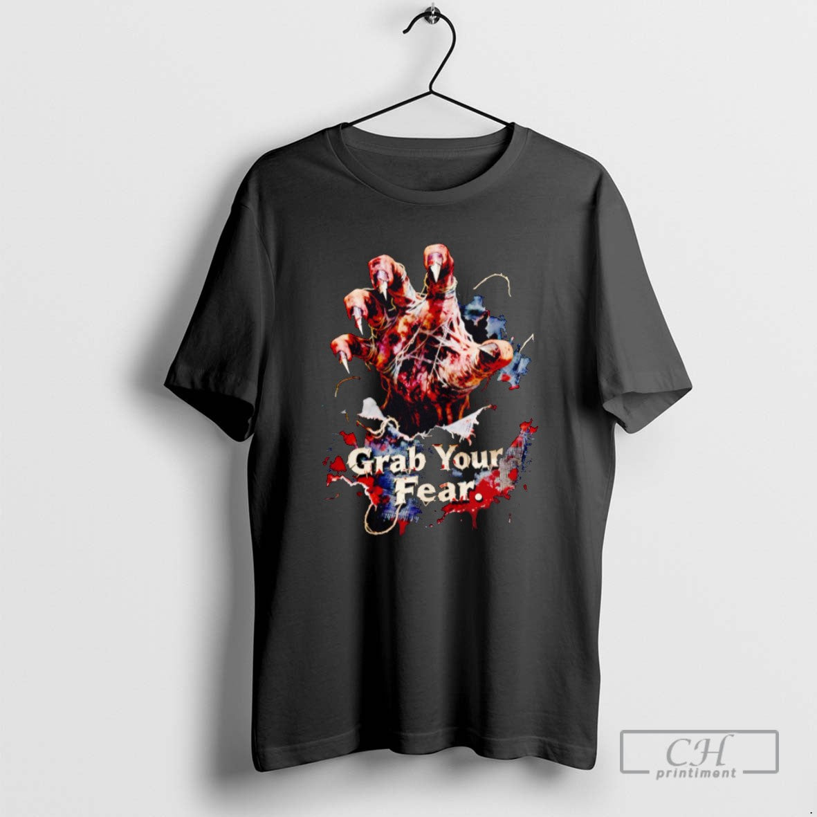 Grab Your Fear Hand Zombie T Shirts