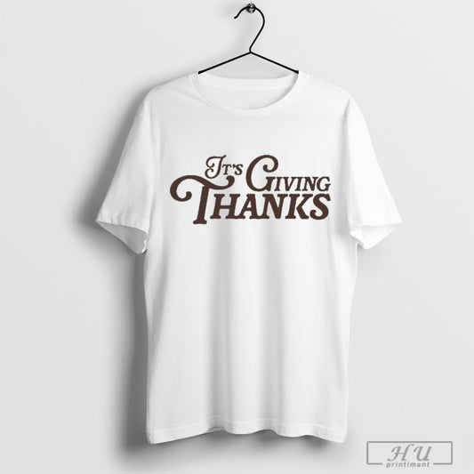 Its Giving Thanks