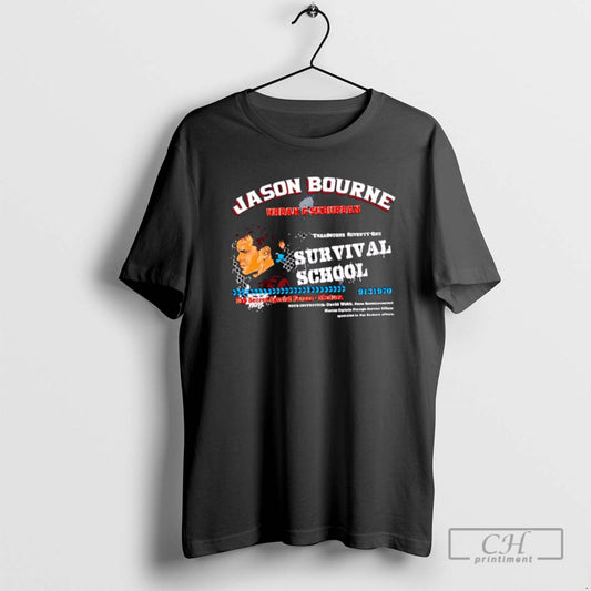 Jason Bourne Urban And Suburban Survival School T Shirts