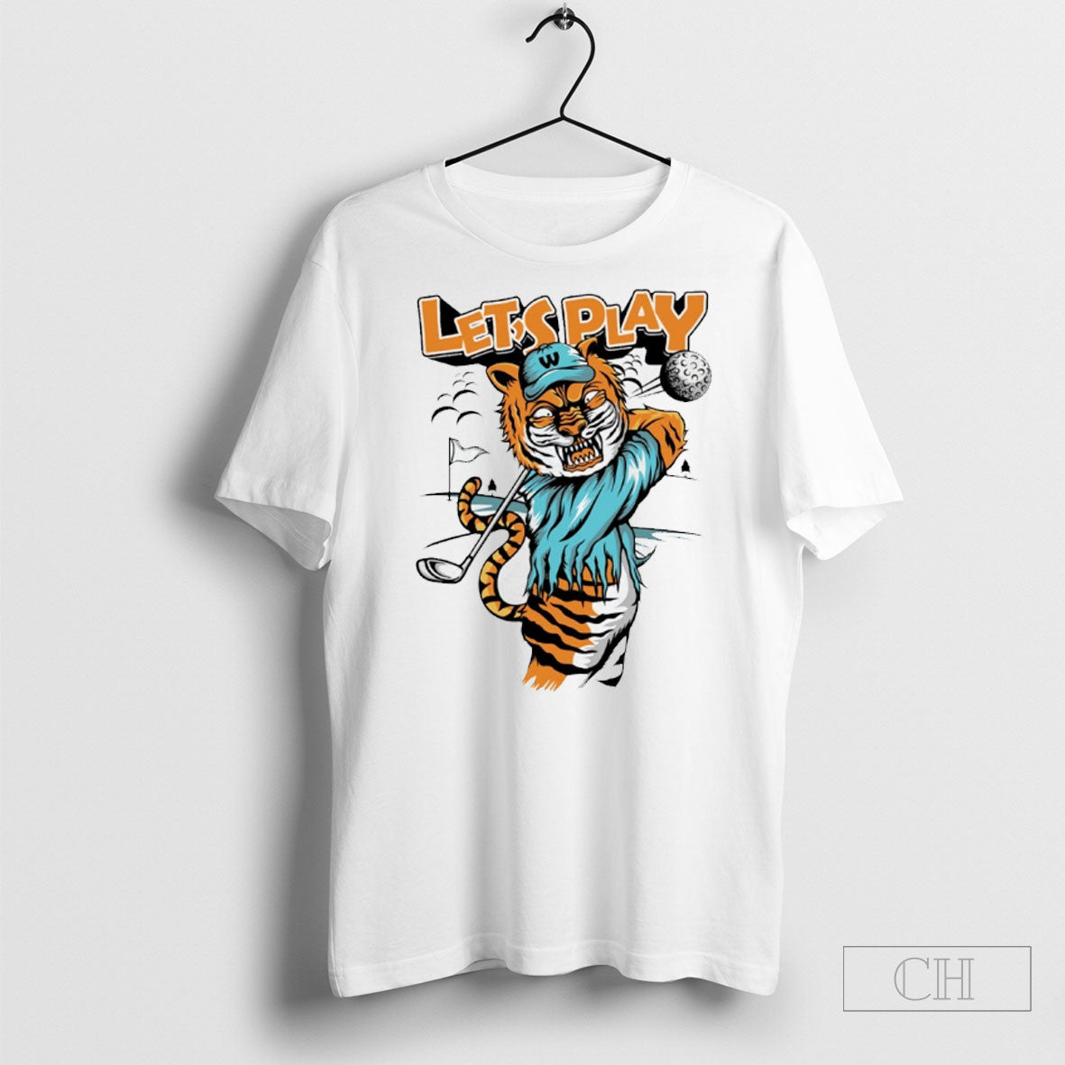 Lets Play Golf Tiger Shirts