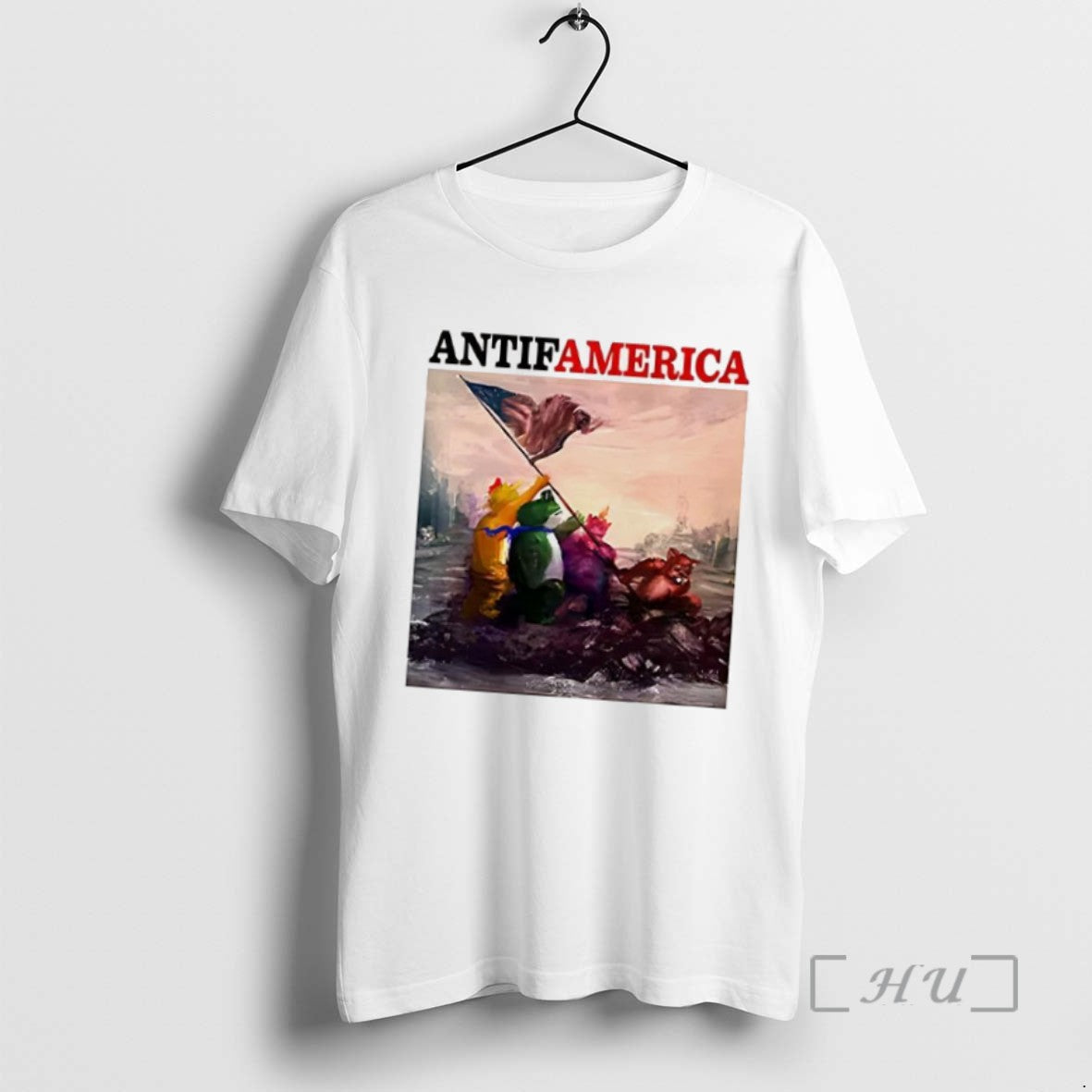 Limited Edition Antifamerica Portland Frog