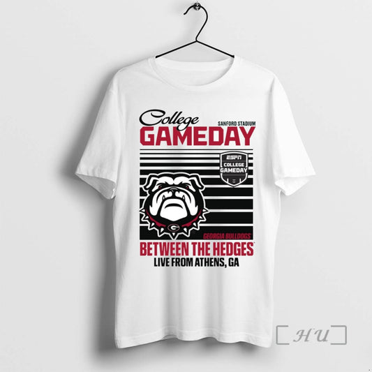 Limited Edition Georgia Bulldogs College Gameday Between The Hedges Live From Athens Ga Sanford Stadium