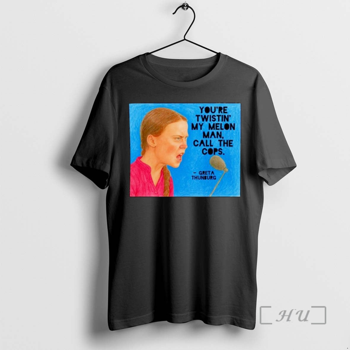 Limited Edition Greta Thunberg Youre Twistin My Melon Man Call The Cops Ornaments
