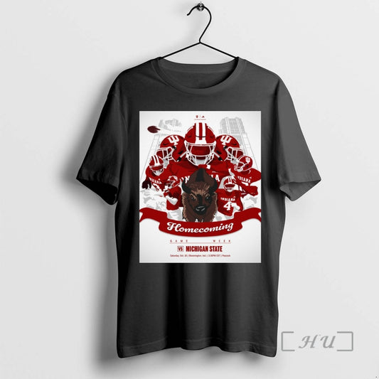 Limited Edition Indiana Vs Michigan State Homecoming Game Week Saturday October 18 2025 Bloomington Indiana