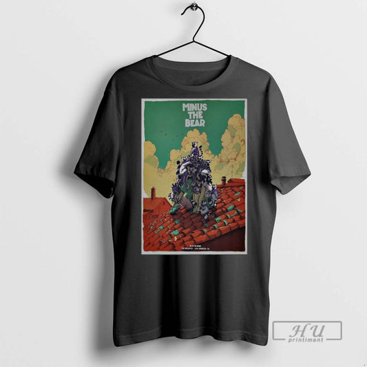 Limited Edition Minus The Bear October 11 12 2025 The Belasco Los Angeles Ca Graphic