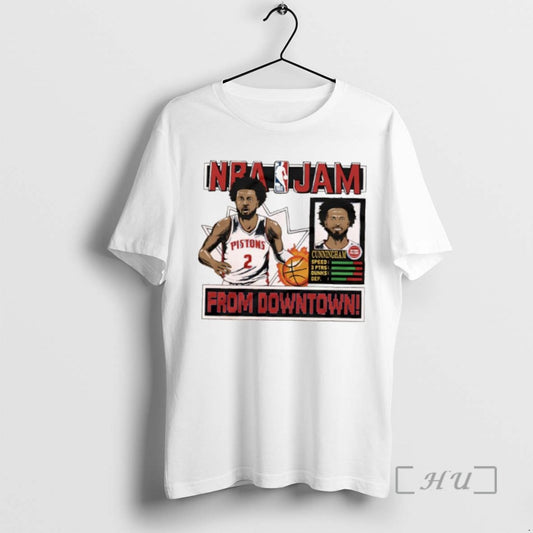 Limited Edition Nba Jam Pistons Cade Cunningham From Downtown