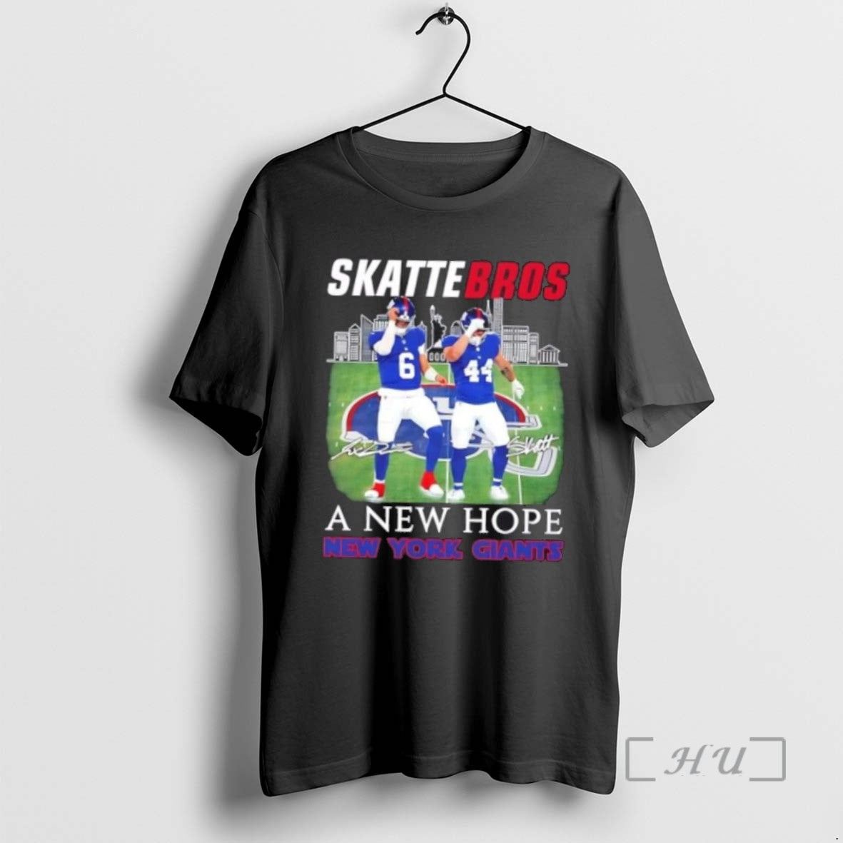 Limited Edition New York Giants Skattebros Jaxson Dart X Cam Skattebo A New Hope Signatures