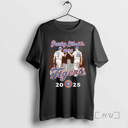 Limited Edition Party Like Its 1984 Alan Trammell Tarik Skubal Detroit Tigers Signatures 2025