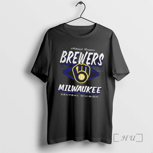 Limited Edition Premium National League Milwaukee Brewers Central Division Logo Retro