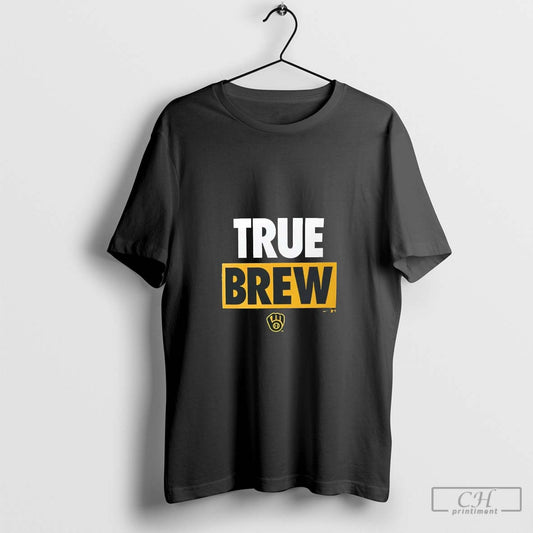Milwaukee Brewers Baseball True Brew Logo