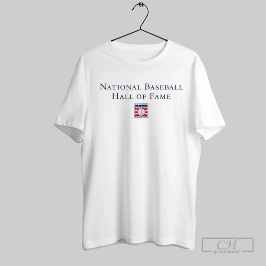 National Baseball Hall Of Fame Wordmark With Logo