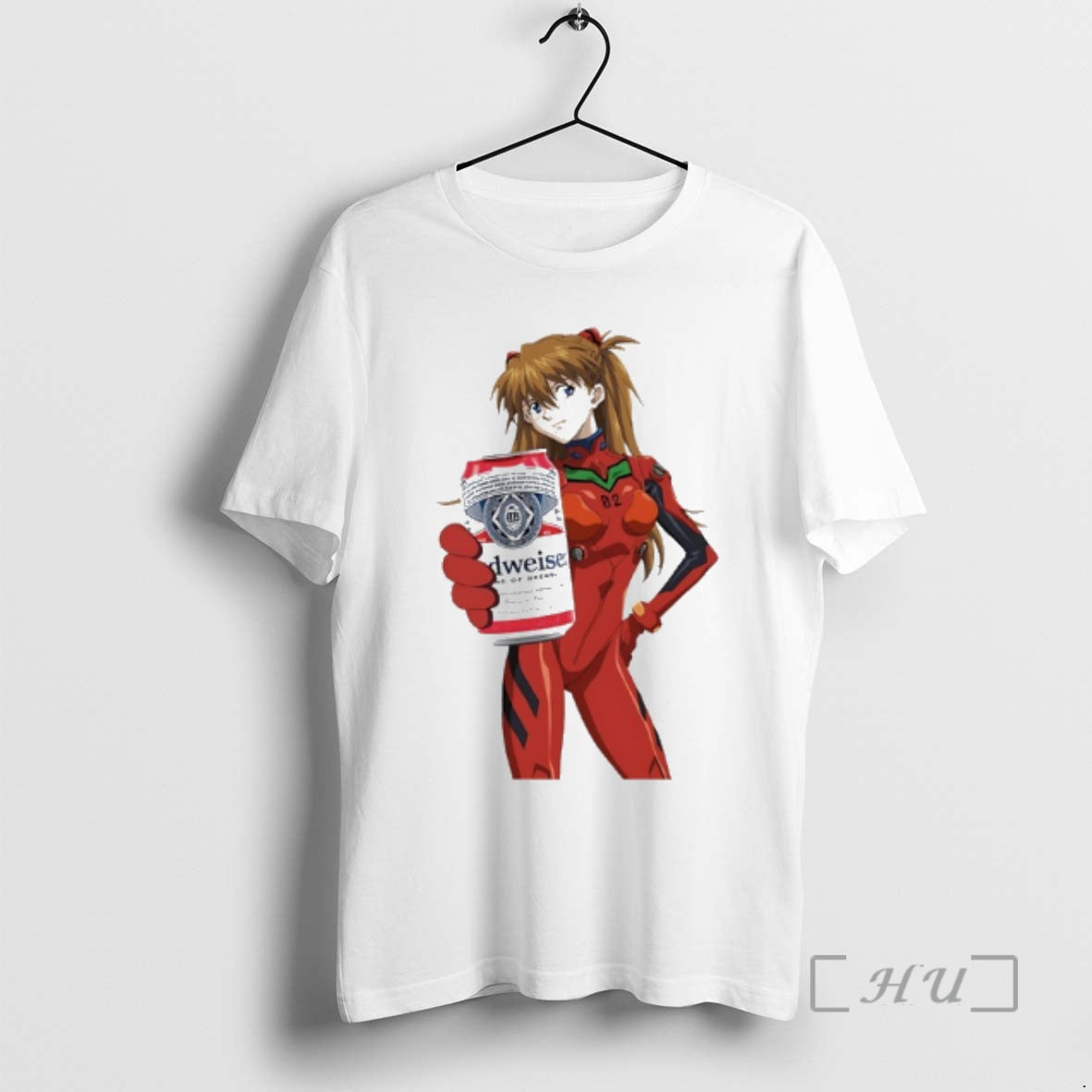 New Asuka Langley Soryu X Budweiser T-Shirts, Hoodie, Sweatshirt | AU18TeeNovaLab.com