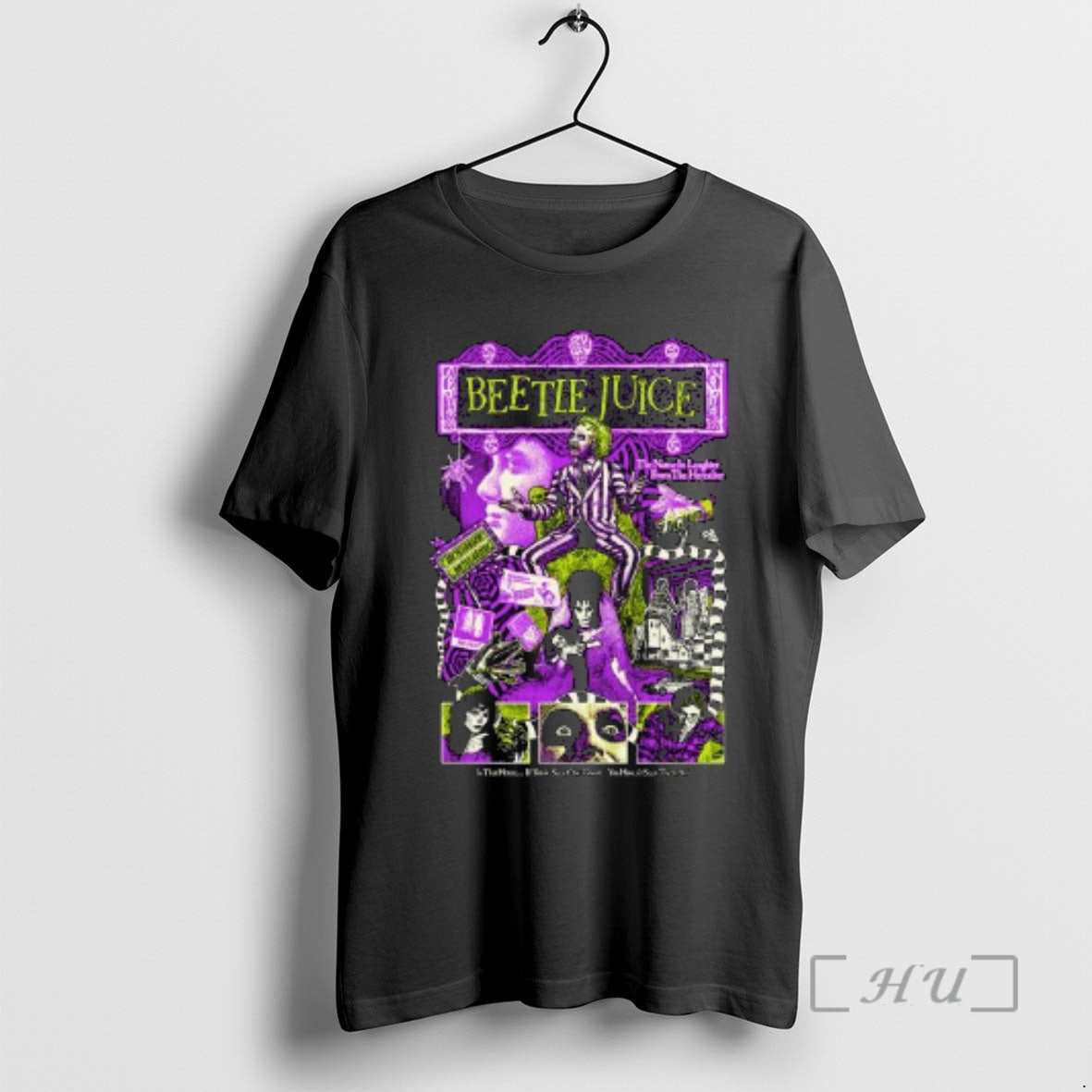 New Beetlejuice Its Showtime Circle Black