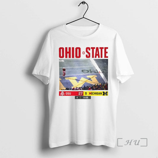New Brutus Ohio State Snow Fan Brutus Vs Michigan Game Day Erase The M Premium T-Shirts, Hoodie, Sweatshirt