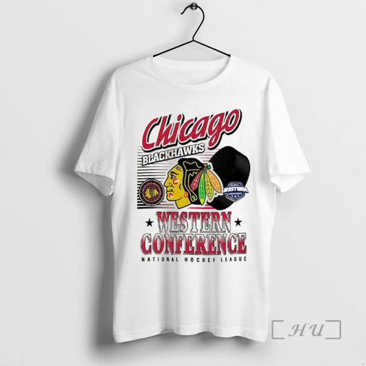 New Chicago Blackhawks Nhl Wastern Conference Logo And Ball T-Shirts, Hoodie, Sweatshirt | AU18TeeNovaLab.com