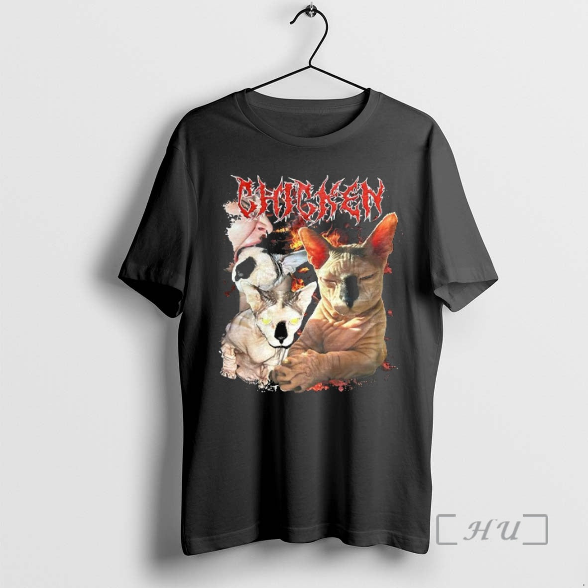 New Chicken Sphynx Cat T-Shirts, Hoodie, Sweatshirt | AU18TeeNovaLab.com