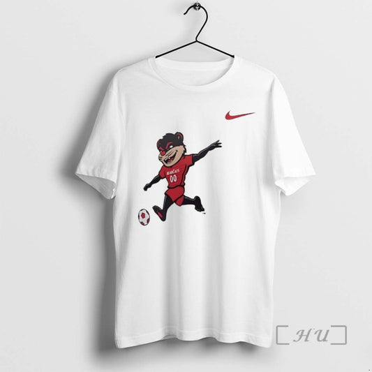 New Cincinnati Bearcats Mascot Playing Soccer Circle