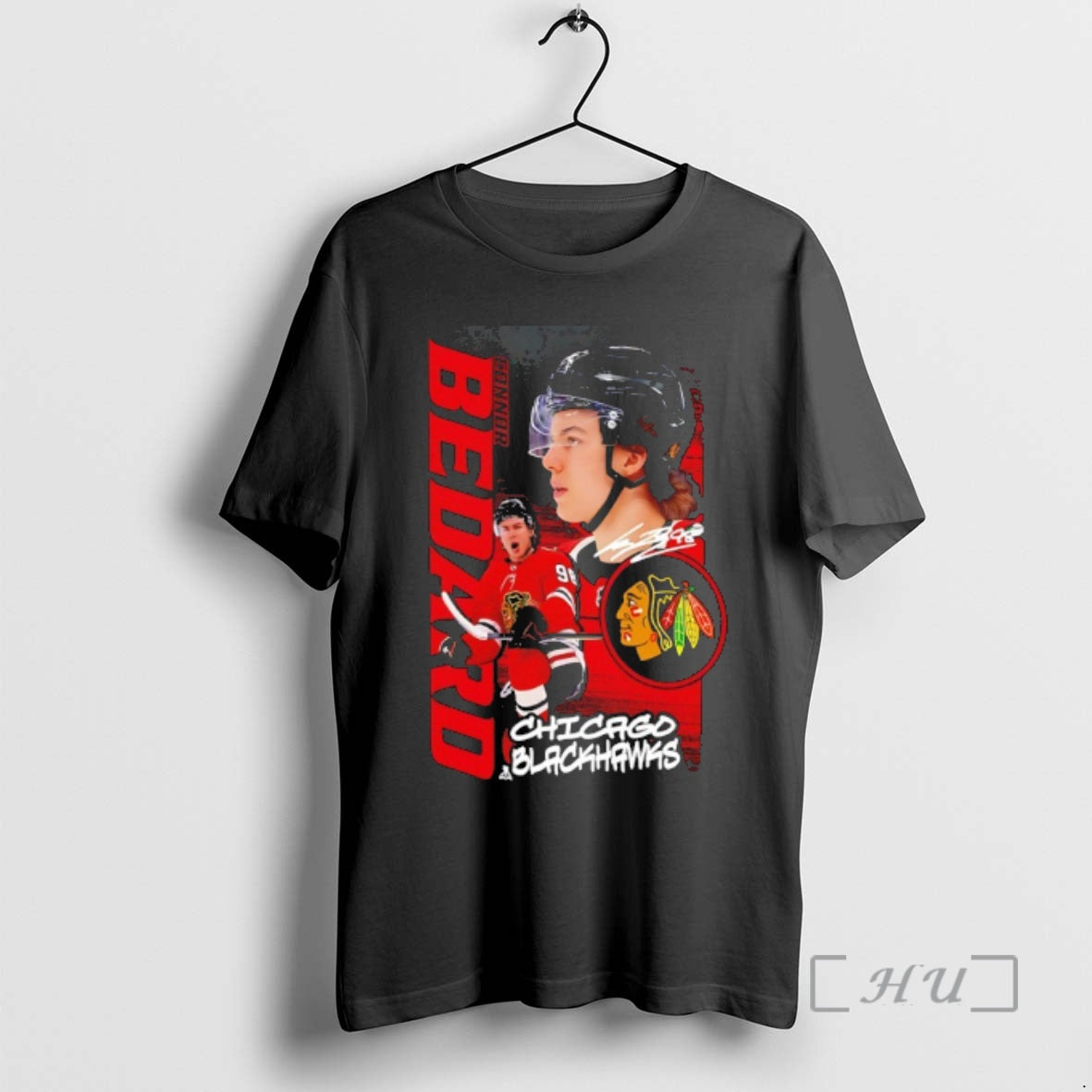 New Connor Bedard Chicago Blackhawks Playmaker Autographed T-Shirts, Hoodie, Sweatshirt | AU18TeeNovaLab.com
