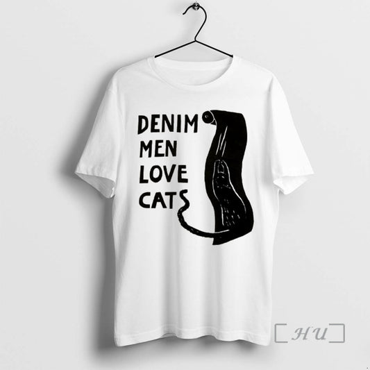 New Denim Men Love Cat T-Shirts, Hoodie, Sweatshirt | AU18TeeNovaLab.com