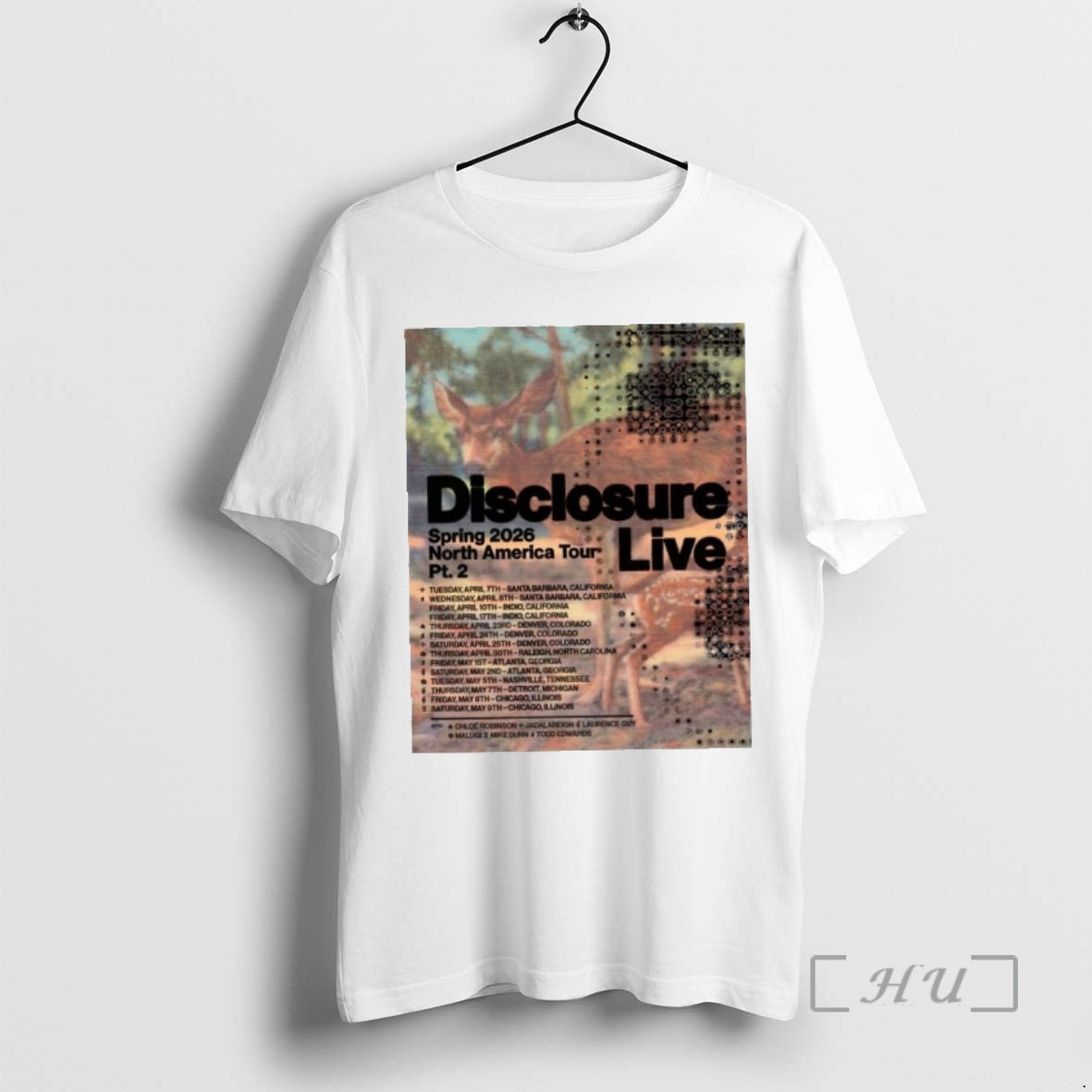 New Disclosure North America Tour Spring 2026 T-Shirts, Hoodie, Sweatshirt | AU18TeeNovaLab.com