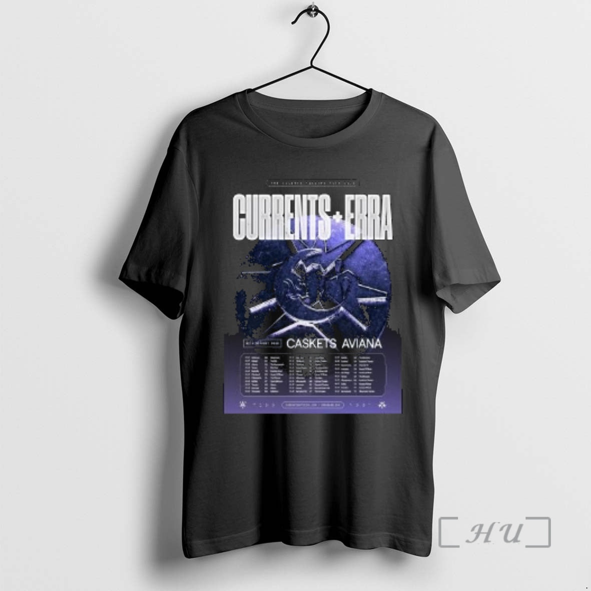 New Erra Band And Currents The Silence Follows Tour 2026 Schedule Tour Dates Circle Black T-Shirts, Hoodie, Sweatshirt
