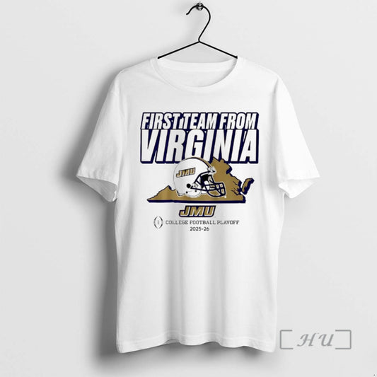 New First Team From Virginia James Madison Dukes Football College Football Playoff 2025 2026 Ornaments T-Shirts, Hoodie,...