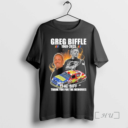 New Greg Biffle 1969 2025 The Biff Thank You For The Memories Premium T Shirts Hoodie, Sweatshirt | AU18TeeNovaLab.com