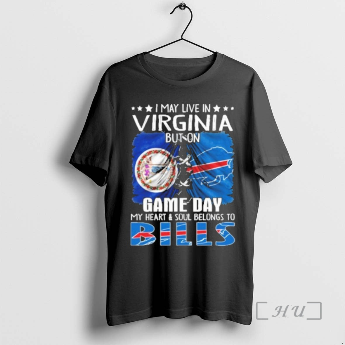 New I May Live In Virginia But On Gameday My Heart And Soul Belongs To T-Shirts, Hoodie, Sweatshirt | AU18TeeNovaLab.com