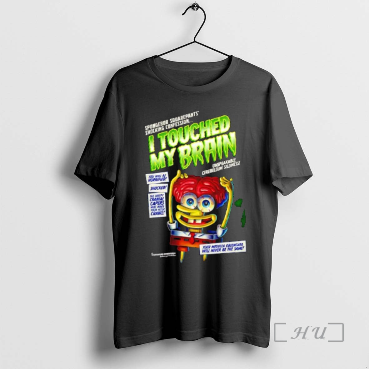 New I Touched My Brain Bob Graphic T-Shirts, Hoodie, Sweatshirt | AU18TeeNovaLab.com