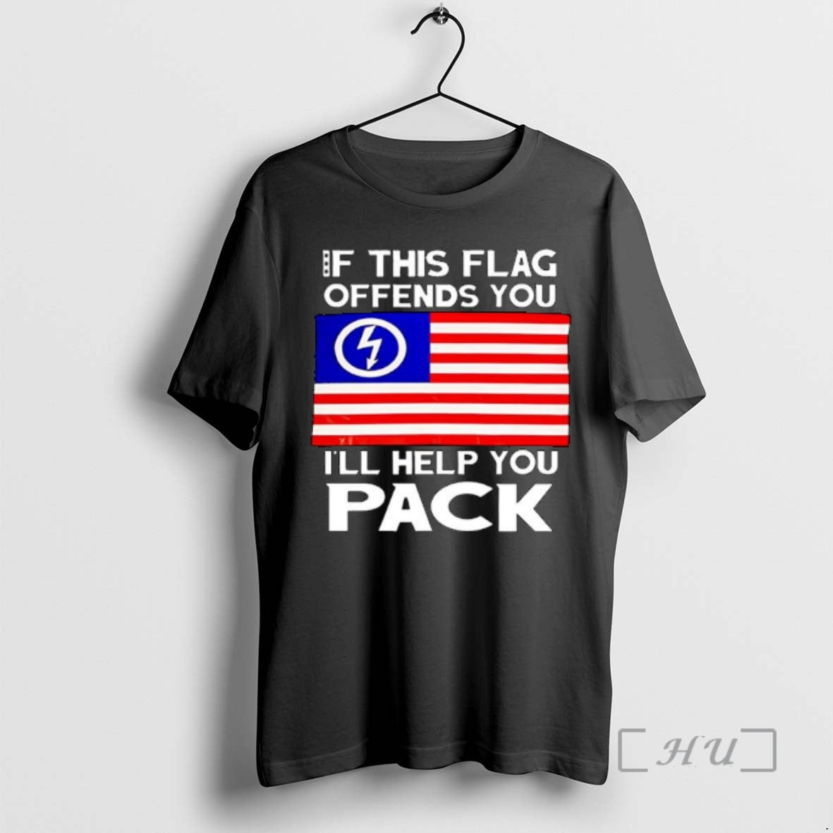 New If This Flag Offends You Ill Help You Pack Ornaments Premium T Shirts Sweater Hoodie, Sweatshirt | AU18TeeNovaLab.com
