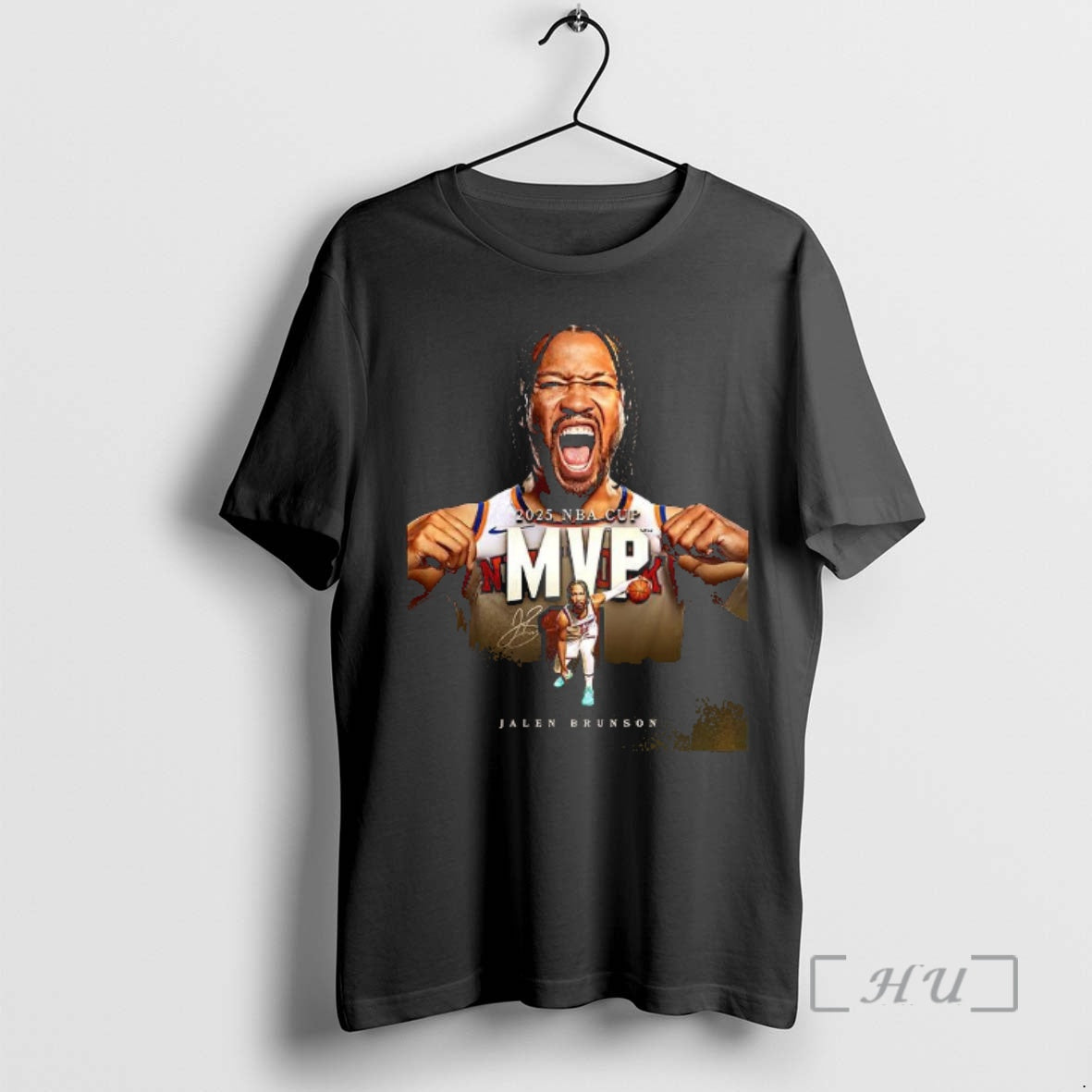 New Jalen Brunson Mvp 2025 Nba Cup Champions Signature T-Shirts, Hoodie, Sweatshirt | AU18TeeNovaLab.com