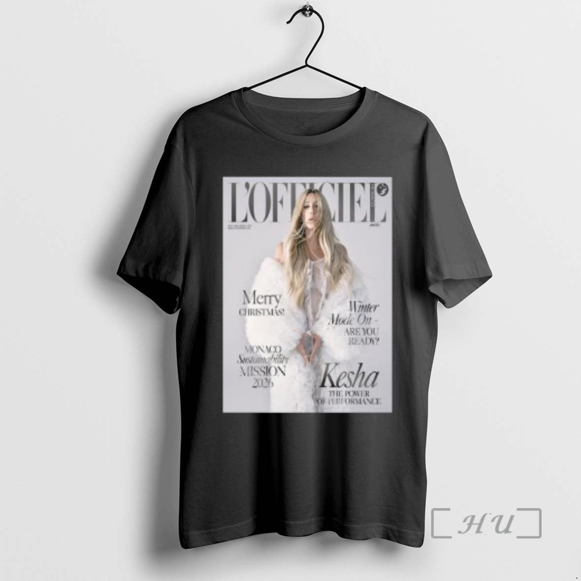 New Kesha The Power Of Performance On Lofficiel Monaco Winter Issue Monaco Sustainability Mission 2026 T-Shirts, Hoodie,...