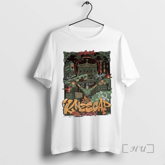 New Kneecap Dublin Ireland 2025 Event At 3 Arena On December 16 17 2025 Signed T-Shirts, Hoodie, Sweatshirt