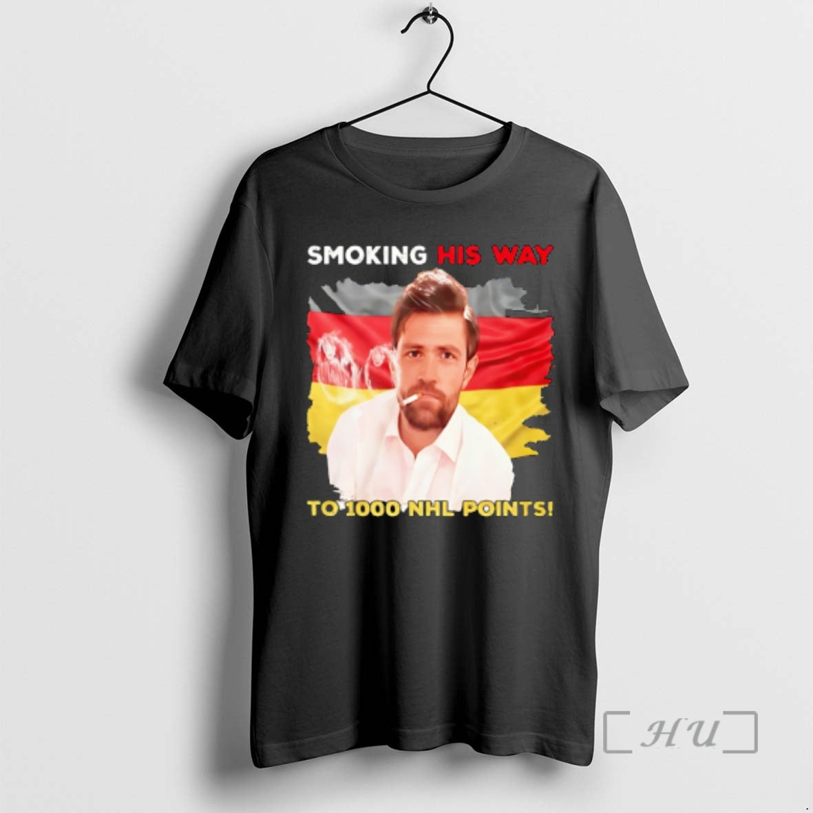New Leon Draisaitl Smocking His Way To 1000 Points T-Shirts, Hoodie, Sweatshirt | AU18TeeNovaLab.com