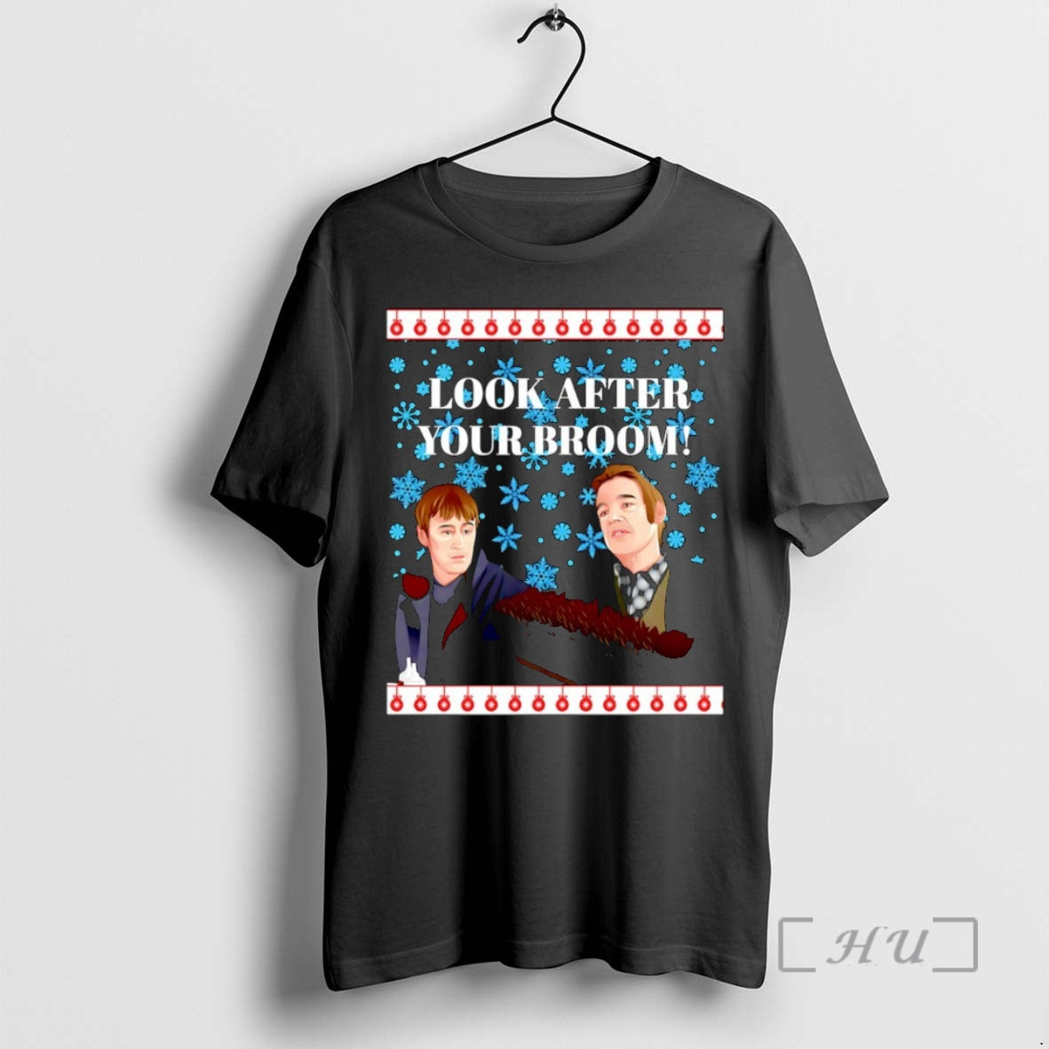 New Look After Your Broom Ugly Christmas T-Shirts, Hoodie, Sweatshirt | AU18TeeNovaLab.com