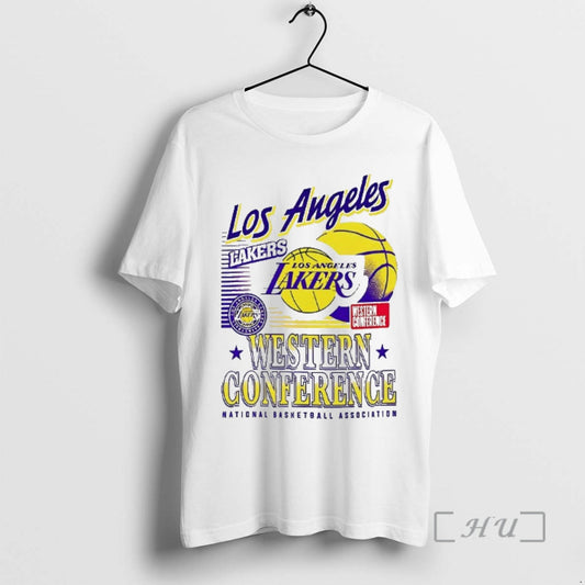 New Los Angeles Lakers Nba Western Conference Logo And Ball T-Shirts, Hoodie, Sweatshirt | AU18TeeNovaLab.com
