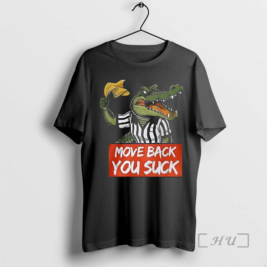 New Move Back You Suck Gator Yellow Flag T-Shirts, Hoodie, Sweatshirt | AU18TeeNovaLab.com