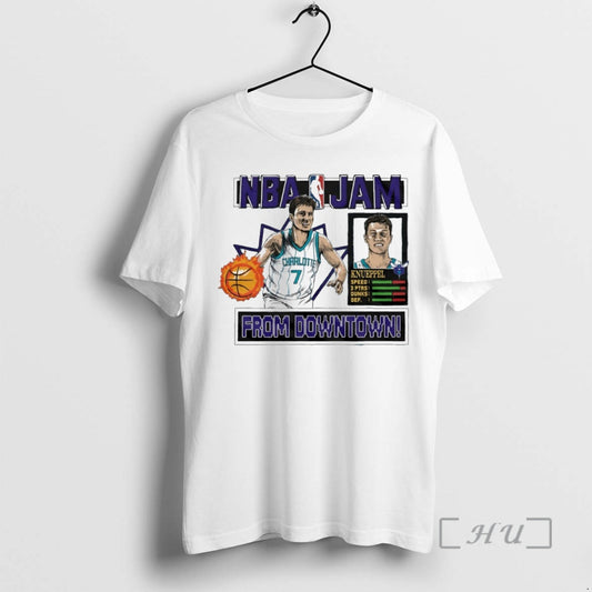 New Nba Jam Charlotte Hornets Kon Knueppel From Downtown Circle