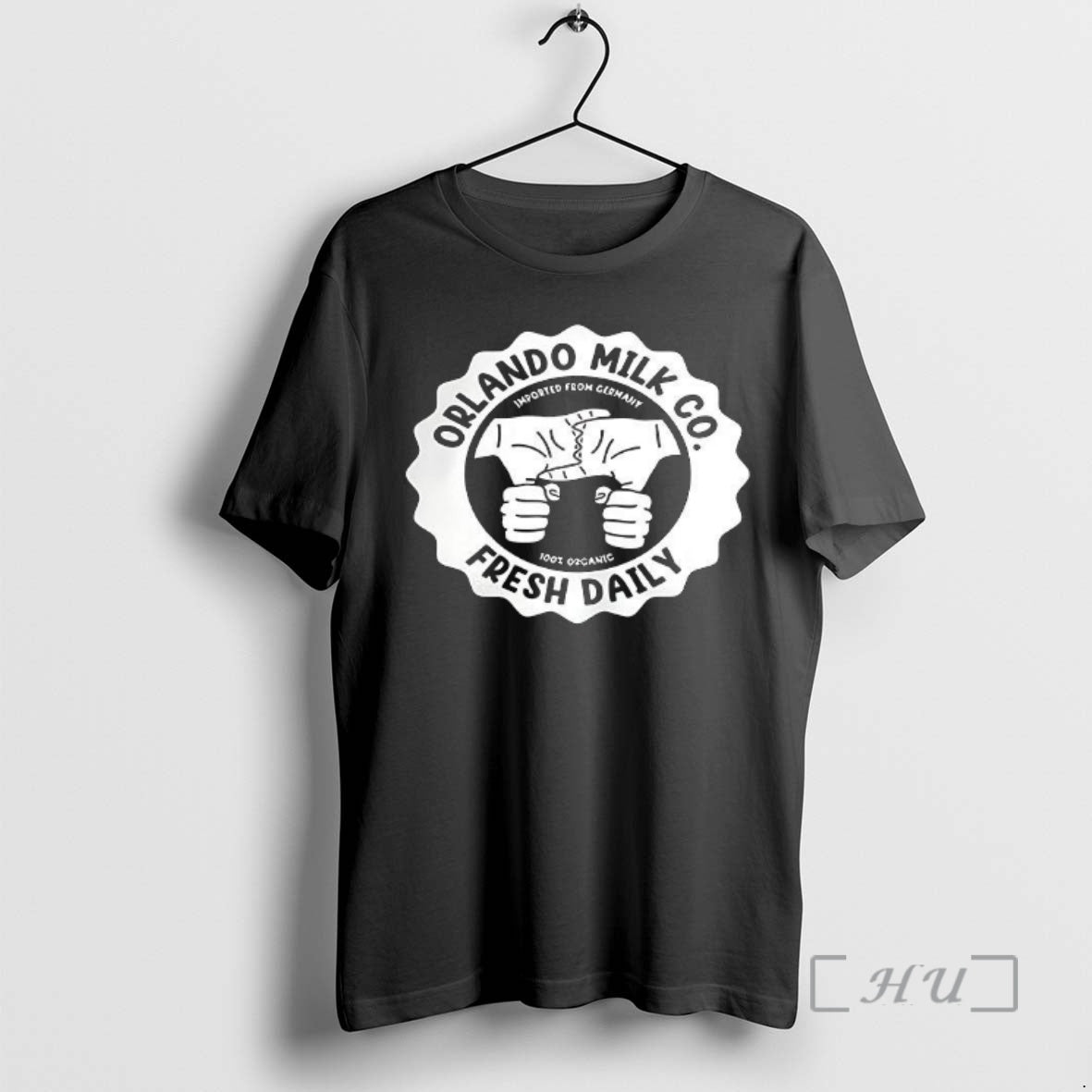 New Orlando Milk Co Fresh Daily Imported From Germany Logo T-Shirts, Hoodie, Sweatshirt | AU18TeeNovaLab.com
