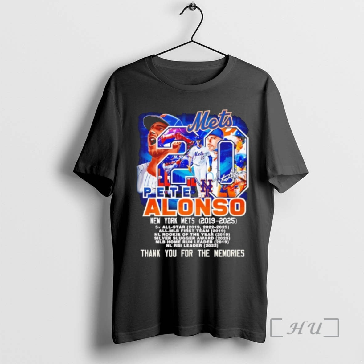 New Pete Alonso Ny Mets 2019 2025 Thank You For The Memories Premium T Shirts Hoodie, Sweatshirt | AU18TeeNovaLab.com
