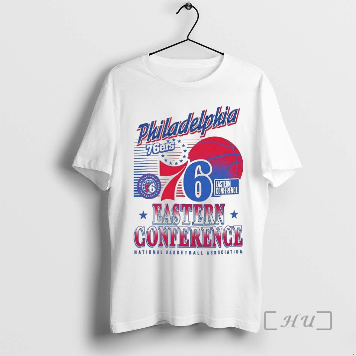 New Philadelphia 76ers Nba Eastern Conference Logo And Ball T-Shirts, Hoodie, Sweatshirt | AU18TeeNovaLab.com