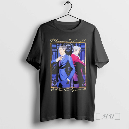 New Phoenix Wright Ace Attorney Phoenix And Miles T-Shirts, Hoodie, Sweatshirt | AU18TeeNovaLab.com