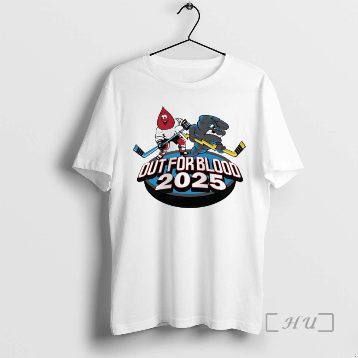 New Quad City Storm Hockey Out For Blood 2025 Mascot T-Shirts, Hoodie, Sweatshirt | AU18TeeNovaLab.com