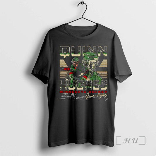 New Quinn Hughes Minnesota Wild Dual Signature Christmas T-Shirts, Hoodie, Sweatshirt | AU18TeeNovaLab.com