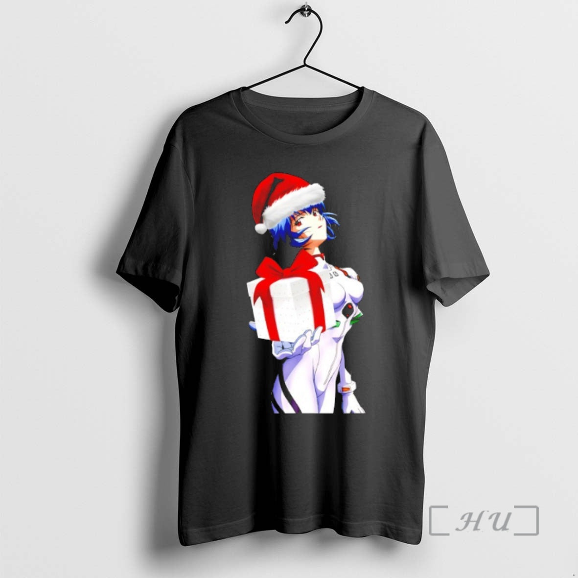 New Rei Ayanami Santa Christmas Gift T-Shirts, Hoodie, Sweatshirt | AU18TeeNovaLab.com