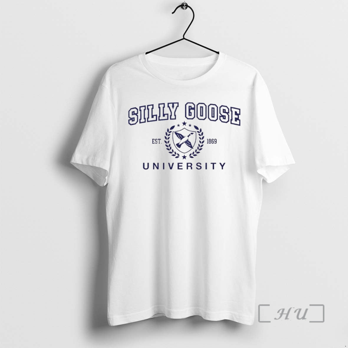 New Silly Goose University Est 1869 Logo Circle T-Shirts, Hoodie, Sweatshirt | AU18TeeNovaLab.com